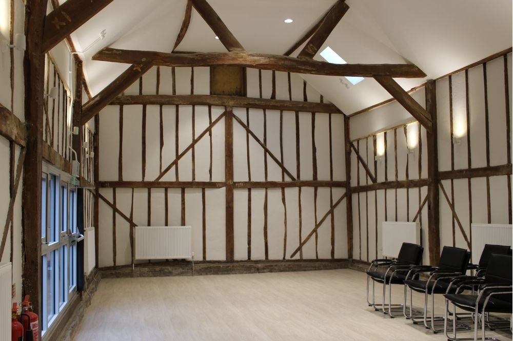A former traditional agricultural building, facilities include exposed beams