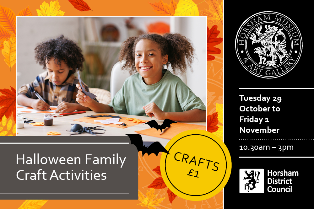 Horsham Museum Halloween crafts