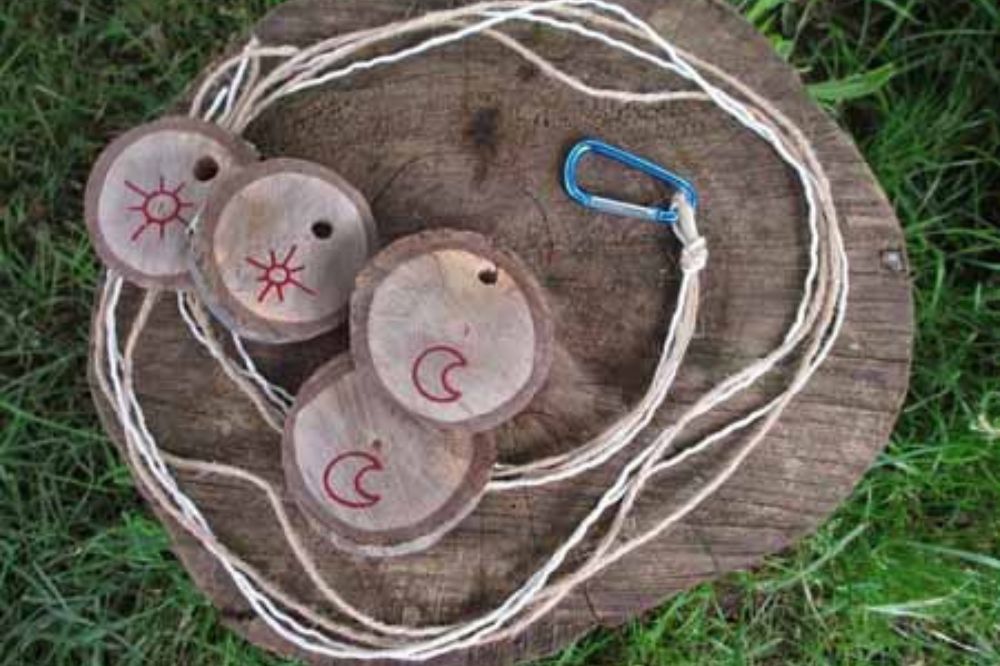 Wooden necklaces