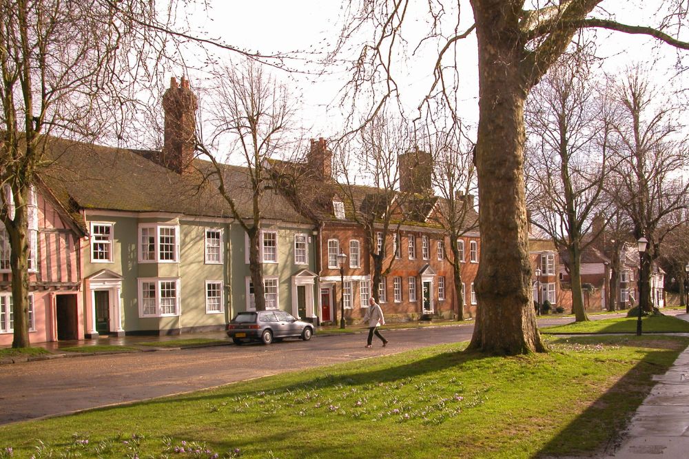 Listed buildings on the Causeway Horsham