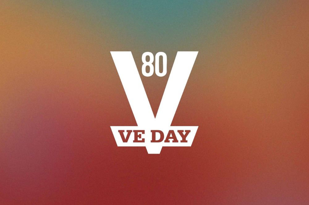 VE Day logo