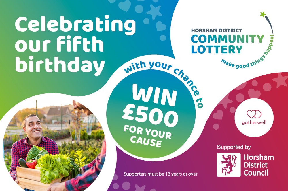 Celebrating our fifth birthday with your chance to win £500 for your cause