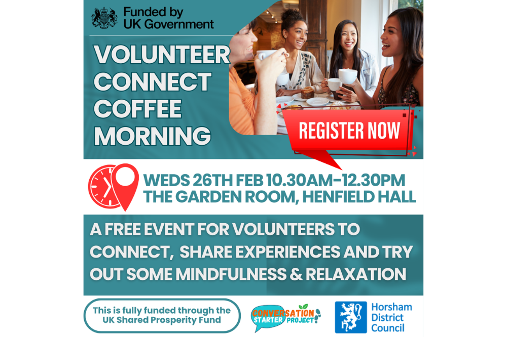 Volunteer Connect Coffee Morning