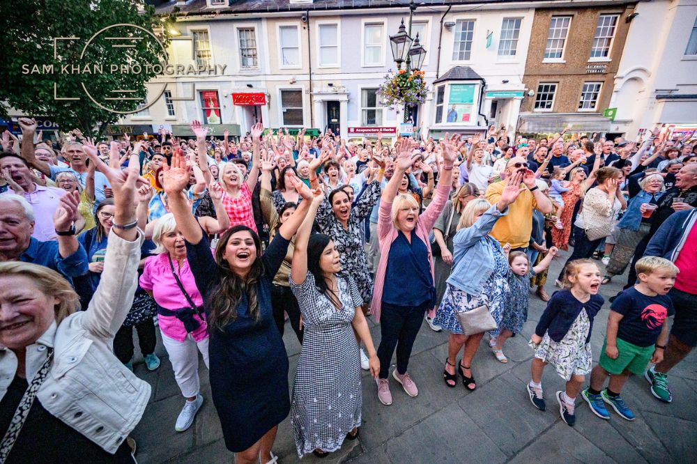 Dhol Collective crowd Sam Khan photography