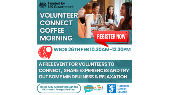 Volunteer Connect Coffee Morning