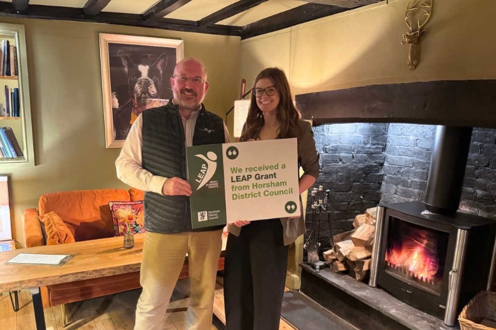 Green LEAP recipients Tottington Manor near Henfield