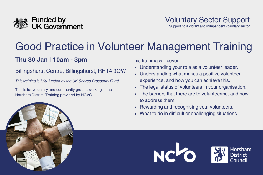 Good Practice in Volunteer Management Training