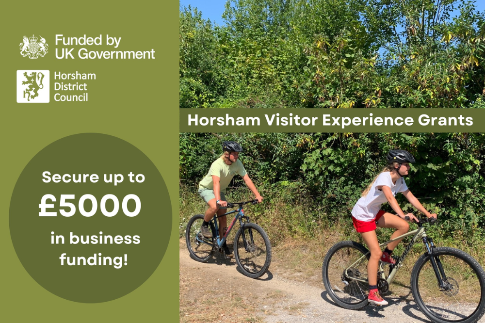 Horsham Visitor Experience Grants Secure up to £5,000 in business funding!