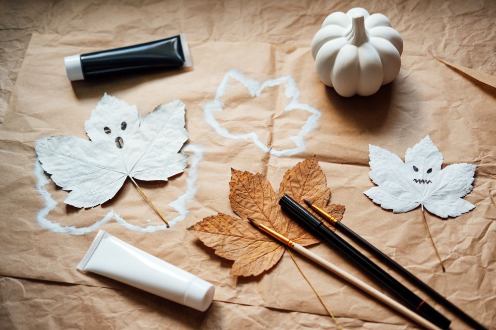 Halloween crafts at Warnham Local Nature Reserve