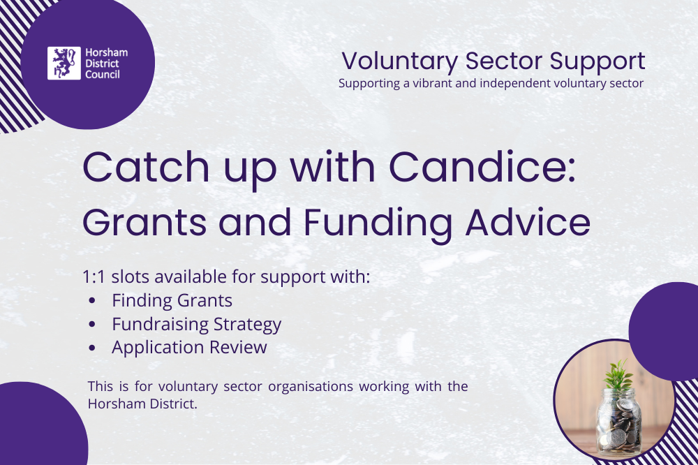 Catch up with Candice - Grants and Funding Advice