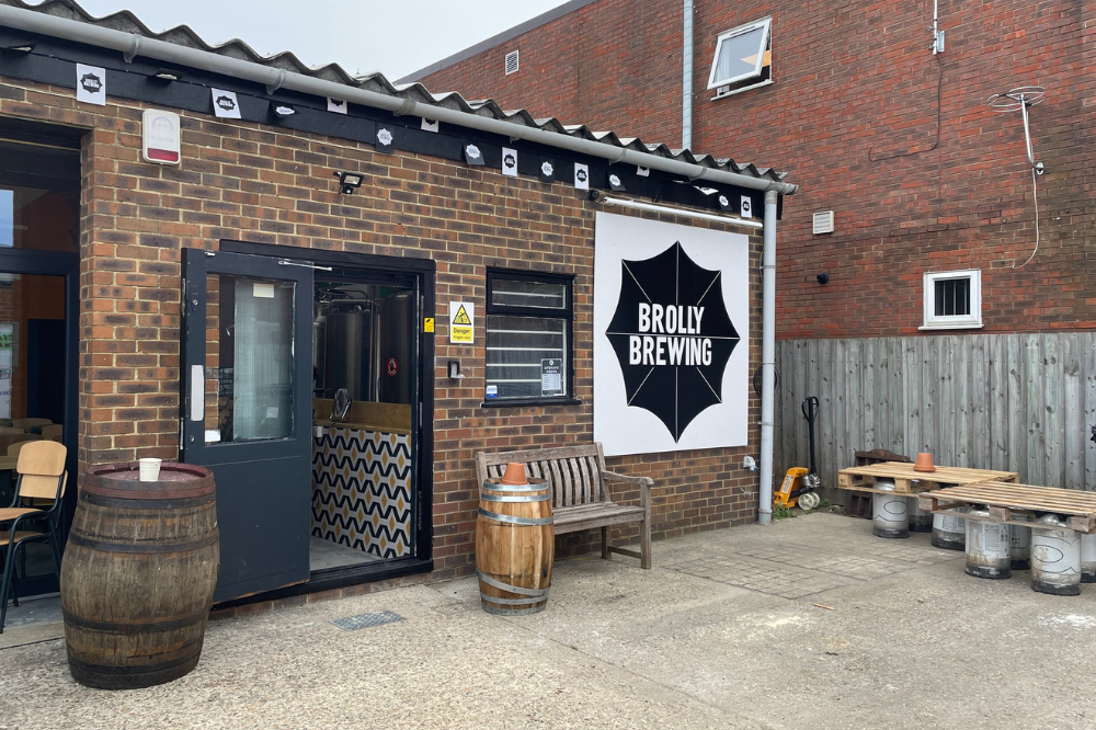 Brolly Brewing Shopfront