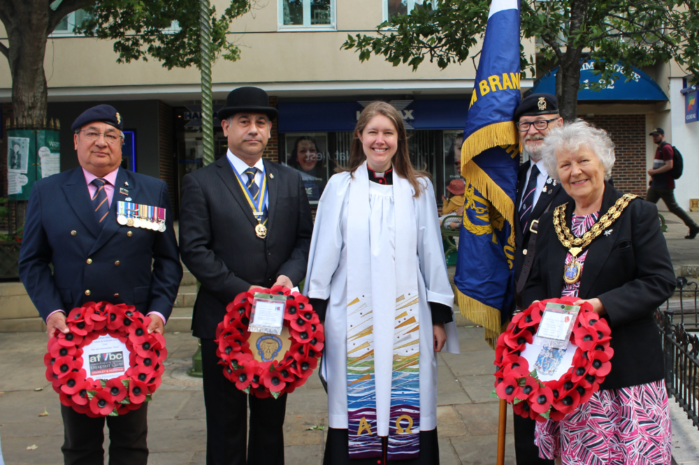 Armed Forces Week commemorated in Horsham