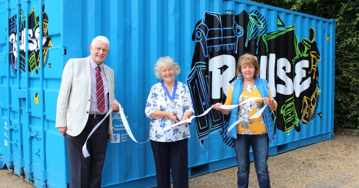 Reuse Hub Declared Open In Horsham District Horsham District Council