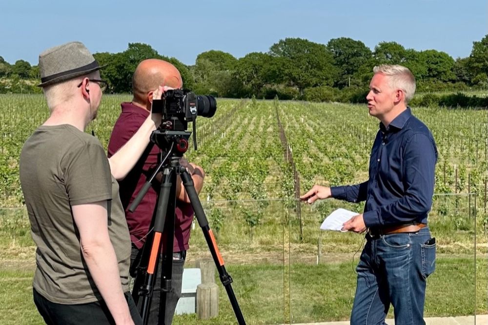 Nick Hempleman, Nick Hempleman Consulting – Creator of ‘The Sussex Six’ concept being interviewed for the first project B2B video