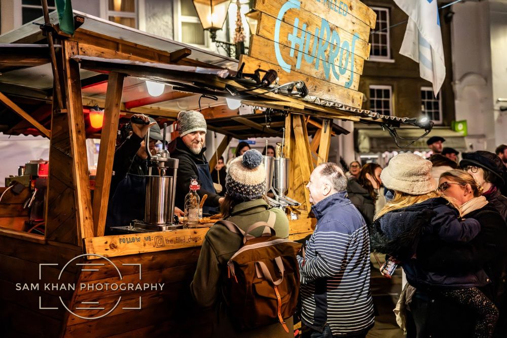 Christmas market Sam Khan Photography