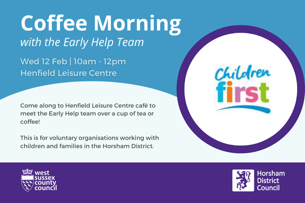 Coffee Afternoon with Early Help in Henfield