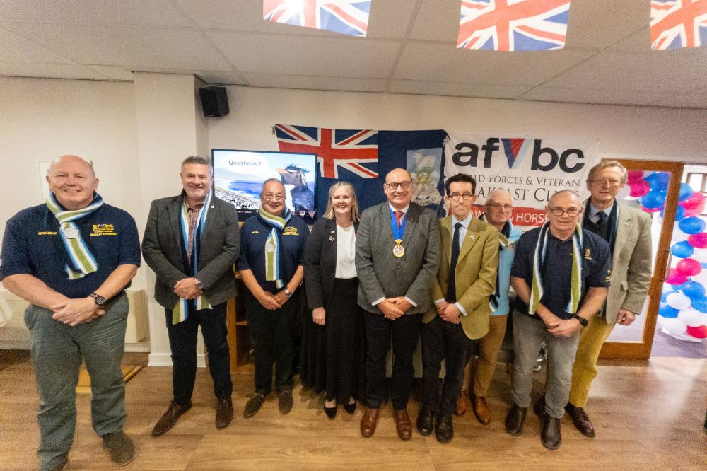 Falklands veterans meeting