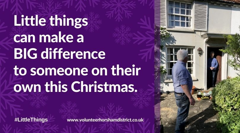 Little things can make a big difference to someone on their own this Christmas